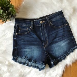 High Waist Cut Off Shorts